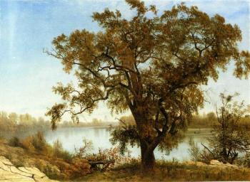 Albert Bierstadt : A View from Sacramento